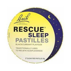 Rescue Sleep cu coacaze negre, 35 pastile, 50 g, Remedii Florale Bach