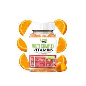 Complex de multivitamine cu aroma de portocale, 120 jeleuri, Vita Ora