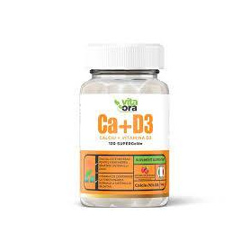 Calciu + Vitamina D3, 120 jeleuri, Vita Ora