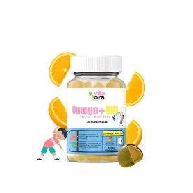 Omega + DHA pentru copii, 60 jeleuri, Vita Ora