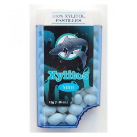 Xylitos - drajeuri cu menta si xylitol, 42g - Dental Care