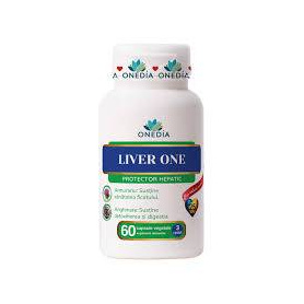 Liver One, Protector Hepatic, 60 capsule, Onedia
