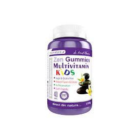 Zen Gummies Multivitamin Kids, 40 jeleuri, Medica - ProNatura