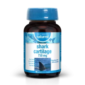 SHARK CARTILAGE (cartilaj de rechin) 750 mg, 90 capsule, Naturmil - TYPE NATURE