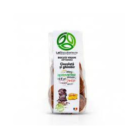Turta dulce cu cacao si coacaze, fara gluten, 120 g, LaBiscuiterie