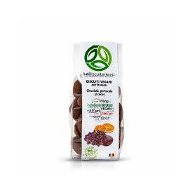 Biscuiti vegani cu cacao, portocale si cocos, 120 g, LaBiscuiterie
