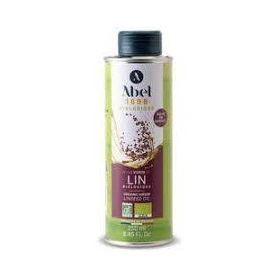 Ulei din seminte de in, extra-virgin, presat la rece, pentru asezonat, eco-bio, 250 ml, Abel