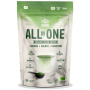 Pulbere proteica verde, All In One, cu 6 vitamine si 9 minerale, 200 g, Iswari