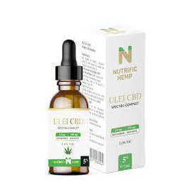 Ulei CBD 5%, spectru complet, 500 mg CBD, 10 ml, Nutrific