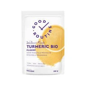 Pulbere de Turmeric, eco-bio, 150 g, Good Routine, Secom