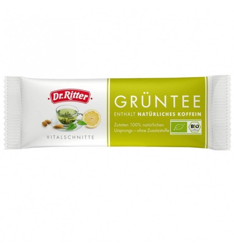 Baton cu ceai verde, 40g - dr. ritter