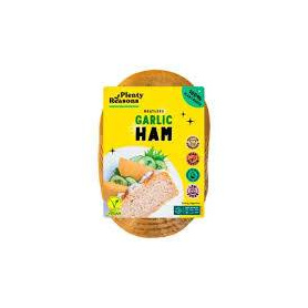 Alternativa vegana la sunca cu usturoi, Meatless Garlic Ham, 100 g, Plenty Reasons