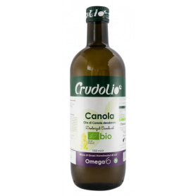 Ulei de rapita deodorizat, eco-bio, 1000 ml, Crudolio
