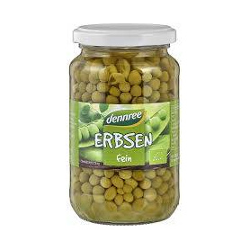 Mazare extra fina la borcan, eco-bio, 360 g, Dennree