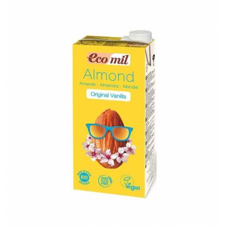 Lapte de migdale cu vanilie - eco-bio 1l - Ecomil