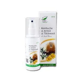 Spray Kombucha & Arnica & Tataneasa, 200 ml, Medica - ProNatura