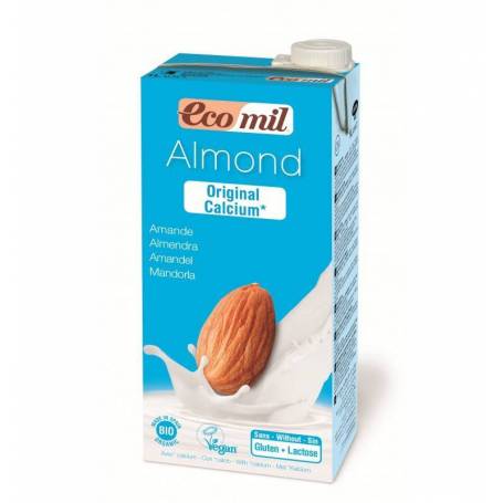 Lapte de migdale cu calciu - eco-bio 1l - Ecomil