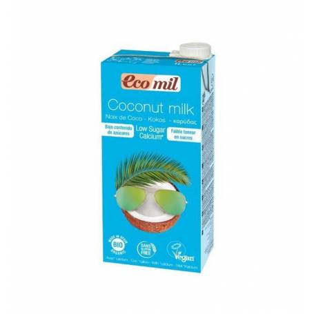 Lapte vegetal de cocos cu calciu - eco-bio 1l - Ecomil