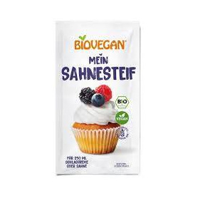 Intaritor pentru frisca, nativ, fara gluten, eco-bio, 18 g, Biovegan