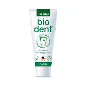 Pasta de dinti Biodent basic cu menta, 75 ml, Terra Natura