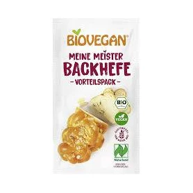 Drojdie uscata, nativ fara gluten, eco-bio, 3 x 7 g, Biovegan