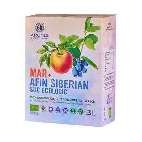 Suc de Mere si Afin Siberian, 3 L, eco-bio, Aronia Charlottenburg