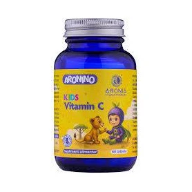 ARONINO Kids Vitamin C, 60 tablete masticabile, Aronia Charlottenburg