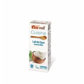 Smantana vegetala de cocos - eco-bio 200ml - Ecomil