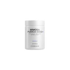 Codeage Mimosa Pudica Seed 1000 Mg + Bioperine Black Pepper Herbal Cleanse, 120 capsule, Gnc