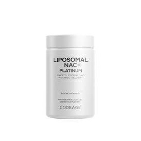 Suport Avansat Pentru Detoxifiere Si Imunitate, 120 capsule, Codeage Liposomal Nac+ Platinum - GNC