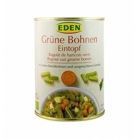 Ghiveci de fasole verde - eco-bio 560g - Eden