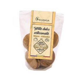 Turta dulce artizanala cu miere si ghimbir, 150 g, EcoNatur