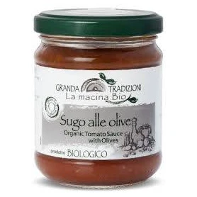 Sos din rosii cu busuioc, eco-bio, 180 g, La Macina Bio