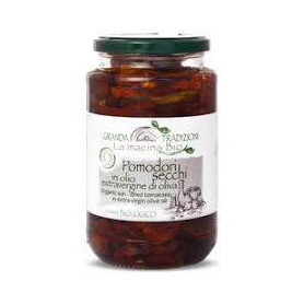 Rosii uscate in ulei de masline, eco-bio , 500 g, La Macina Bio
