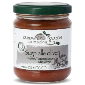 Sos din rosii si masline, eco-bio, 180 g, La Macina Bio