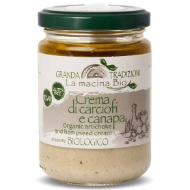 Crema din anghinare si canepa, eco-bio, 130 g, La Macina Bio