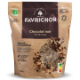 Musli crocant cu ciocolata neagra, eco-bio, 450 g, Favrichon
