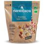 Musli cu 40 % proteine, soia si fructe, fara zahar, 450 g, Favrichon