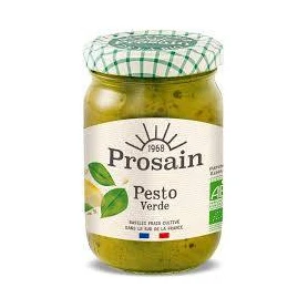 Pesto autentic cu busuioc si parmezan, eco-bio, 185 g, Prosain