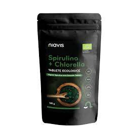 Spirulina + Chlorella, eco-bio, 125 g, Niavis