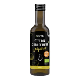Otet din Cidru de Mere Nefiltrat, eco-bio, 250 ml, Niavis