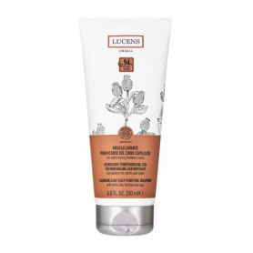 Exfoliant pentru scalp cu argila alba, 200 ml, Lucens Umbria
