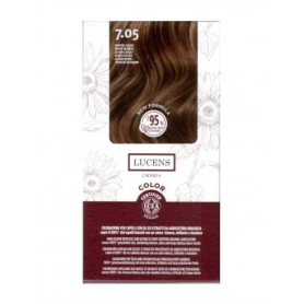 Vopsea de par fara amoniac Blond Cald 7.05 - Lucens Umbria