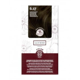 Vopsea de par fara amoniac Blond Inchis Rece 6.17 - Lucens Umbria