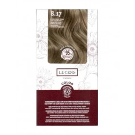 Vopsea de par fara amoniac Blond Deschis Rece 8.17 - Lucens Umbria