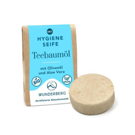 Sapun igienic cu ulei de arbore de ceai, 48 g, Wunderberg