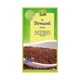 Ornamente de ciocolata pentru prajituri, eco-bio, 60 g, Biovita