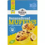 Mix pentru muffins Banana Bred, fara gluten, eco-bio, 280 g, BauckHof