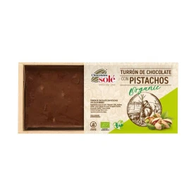 Ciocolata Turron cu fistic, eco-bio, 200 g, Chocolates Sole