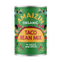 Mix de fasole pentru taco, in sos cu condimente, eco-bio, 400 g, Amaizin